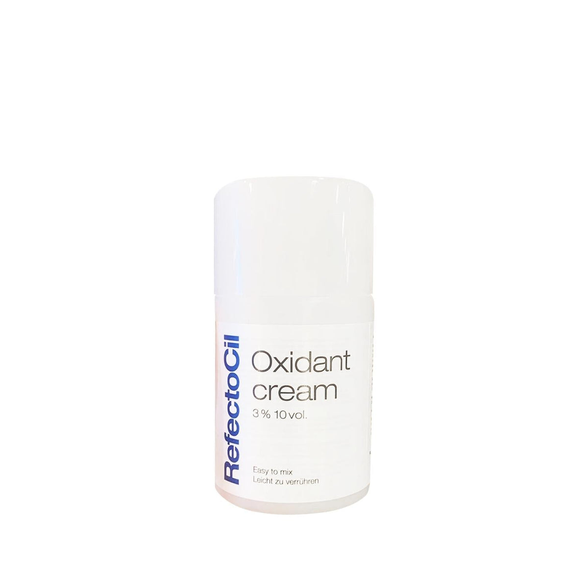 RefectoCil Hair Oxidant Cream 10 Volume Developer for Hair Dye and Bleach - Gentle, Easy to Mix, 3.38 fl oz