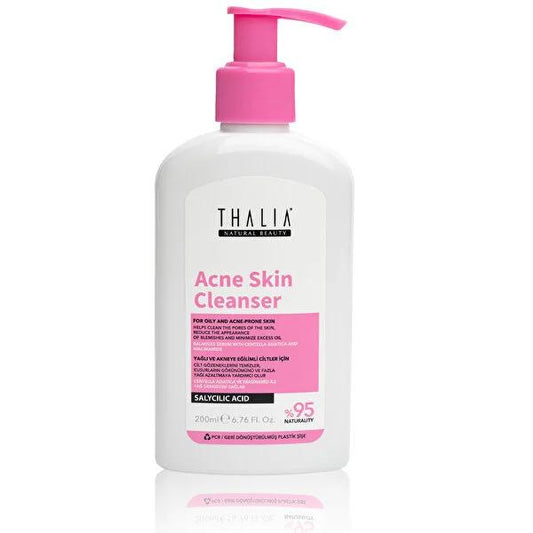 Thalia Salicylic Acid & Niacinamide Face Wash for Acne & Pores | Gentle Blemish Control, Blackhead Remover, & Skin Tone Improvement