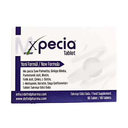 Xpecia para hombres 60 tabletas - Suplemento para la salud capilar | Salud masculina