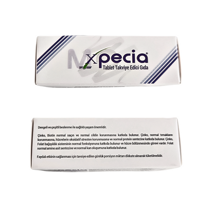 Xpecia para hombres 60 tabletas - Suplemento para la salud capilar | Salud masculina