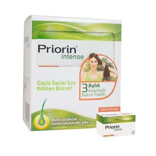 Priorin Intense 3-Month Care Pack - 180 Capsules