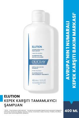 Champú anticaspa Ducray Elution: calma el cuero cabelludo, previene la descamación - 400 ml
