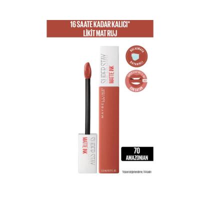 Rouge à lèvres liquide Maybelline New York Super Stay Matte Ink - Fini mat longue tenue et couleur intense