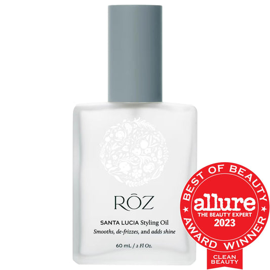 Santa Lucia Heat Protectant Hair Oil: 450°F Protection, Tames Frizz & Adds Shine | Argan, Olive & Chamomile Oils