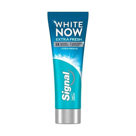 Signal White Now Ice Cool: Instant 3X Teeth Whitening, Fresh Breath Toothpaste for a Confident Smile