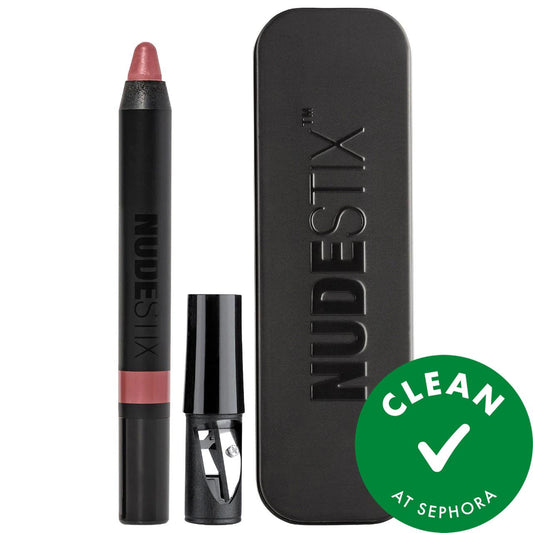 Nudestix Intense Matte Lip + Cheek Pencil: Long-Lasting, Non-Drying Color, Paraben & Sulfate-Free - Multi-Use Makeup for Lips and Cheeks