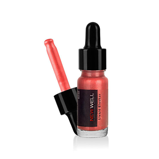 Fard à joues liquide New Well : teinte pour joues crémeuse et radieuse pour une couleur naturelle et éclatante - N° 06