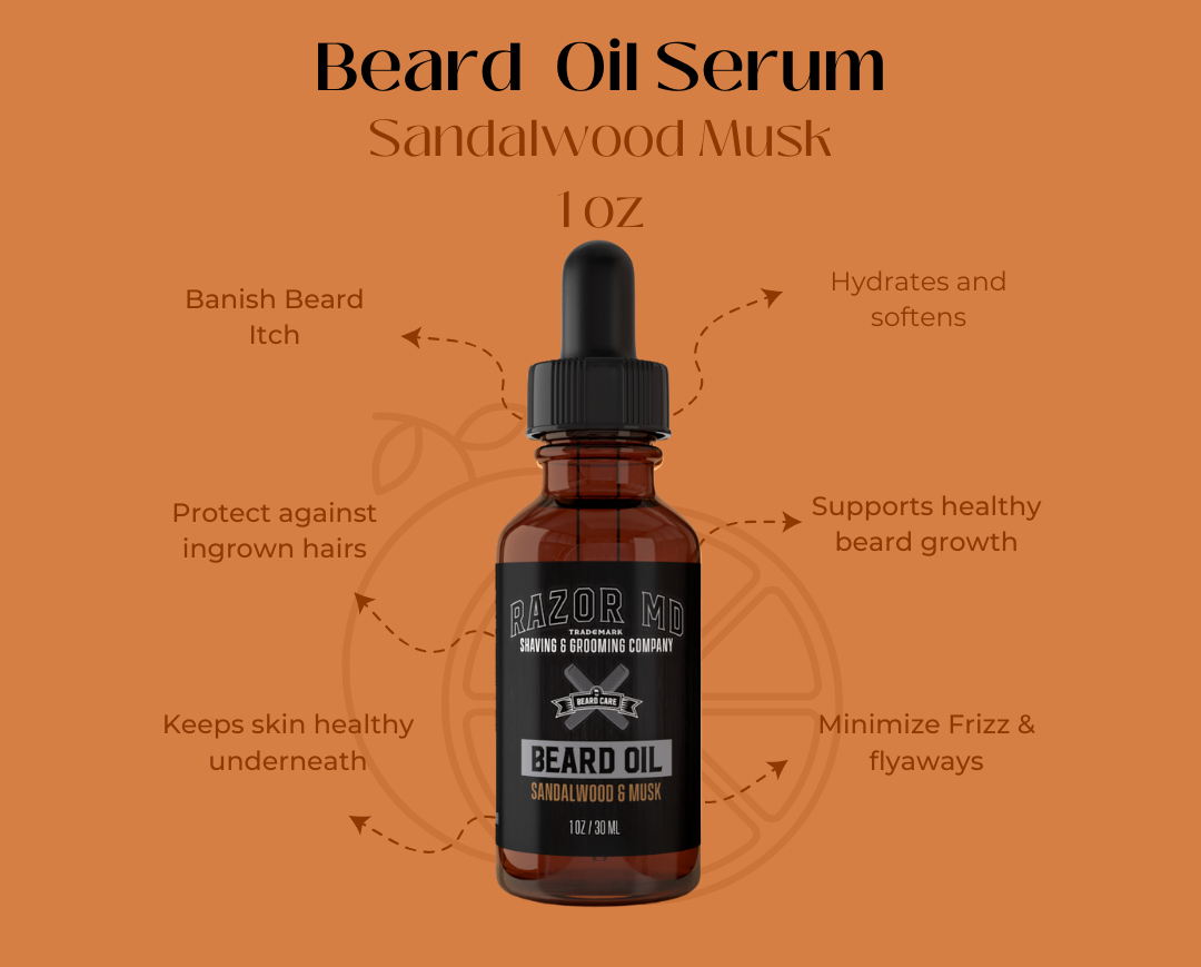 Sérum huile à barbe