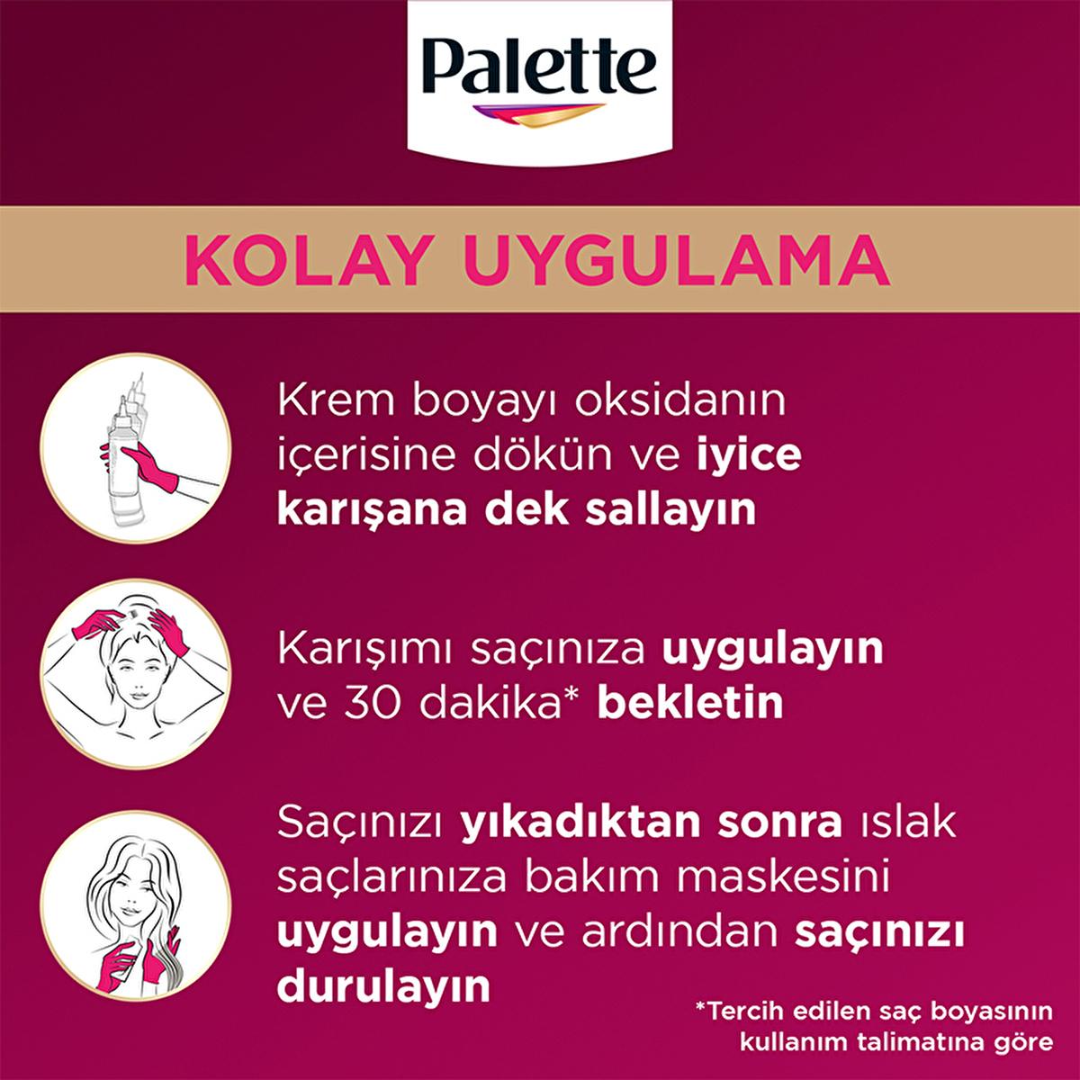 Palette Deluxe Golden Toffee Hair Dye 7-65 - Long-Lasting Nourishing Hair Color