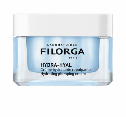 Filorga Hydra-Hyal : Crème visage hydratante et repulpante intense aux 5 acides hyaluroniques - Réduction des rides et soulagement des peaux sèches (50 ml)