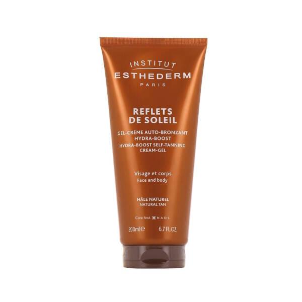 Esthederm Hydra-Boost Self-Tanning Cream-Gel - Moisturizing Sunless Tanning Solution for Natural-Looking Tan