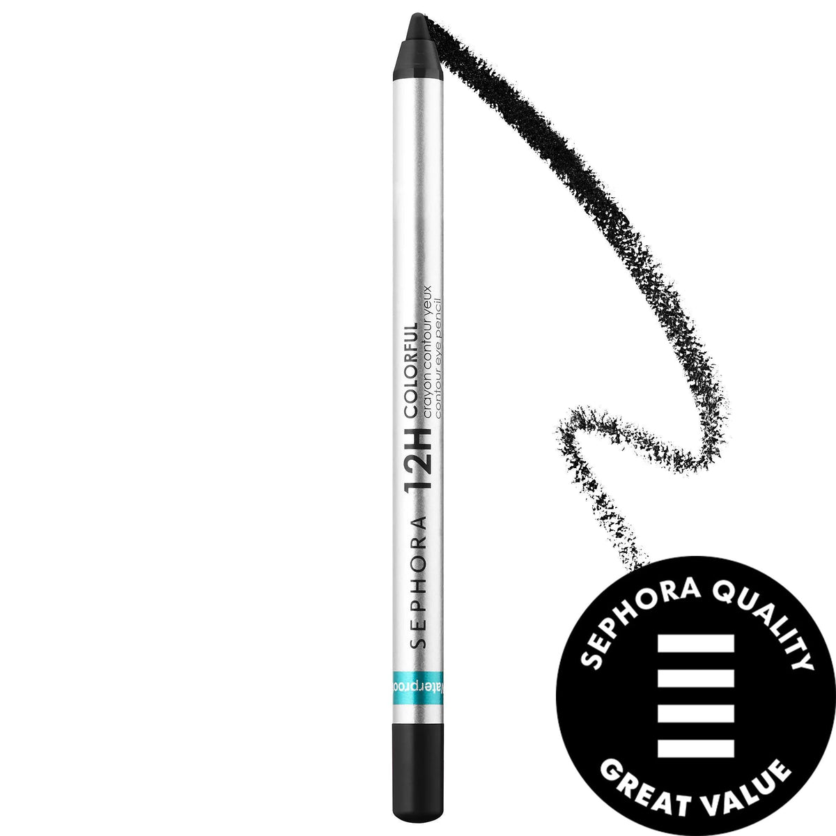MILANI 12 Hour Contour Pencil Eyeliner - Long Lasting, Waterproof, Vegan & Cruelty-Free Eye Makeup