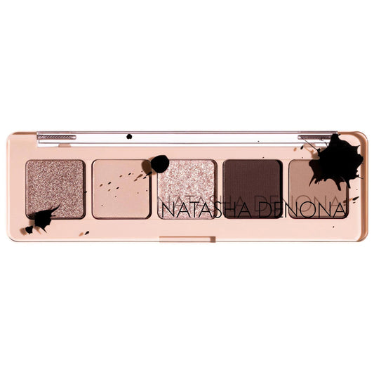 Natasha Denona My Mini Dream Eyeshadow Palette - Paleta de sombras de ojos en tonos topo frío y neutros, difuminables y altamente pigmentadas para el maquillaje diario