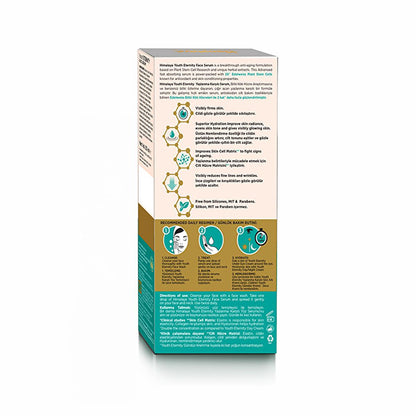 Sérum antienvejecimiento Himalaya Youth Eternity - Beneficios antienvejecimiento, hidratante, sérum reafirmante para pieles maduras