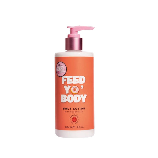 Feed YoBody Sorry Not Sorry Body Lotion - 345ml Moisturizing Body Lotion for Dry Skin Hydration