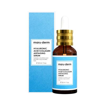 Maruderm Anti-Aging Face Serum with Collagen & Hyaluronic Acid - 30ml, Improves Skin Hydration & Elasticity