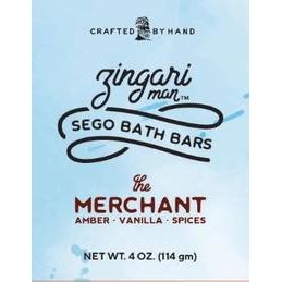 Zingari Man The Merchant Sego Bath Bar 4 Oz