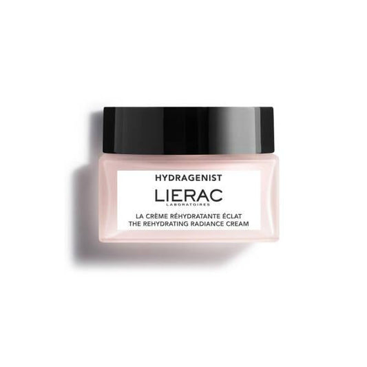 Crema hidratante Lierac Hydragenist para piel seca - 50 ml, ingredientes naturales, piel radiante e hidratada