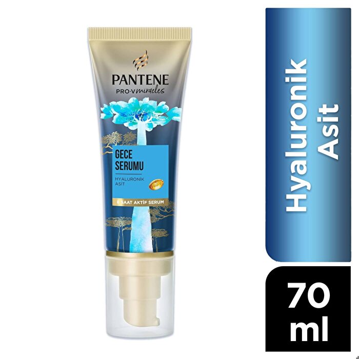 Pantene Hydra Glow Night Serum 70ml - Moisturizing Treatment