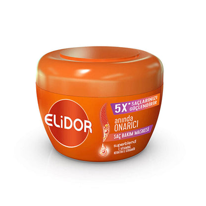 Mascarilla Capilar de Reparación Instantánea Elidor 160ml - Restaura el Cabello Dañado | Calidad Premium