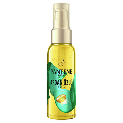 Aceite capilar Pantene Pro-V con aceite de argán para cabello seco o dañado - Nutritivo, no graso, 100 ml (3.38 fl oz)