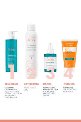 Gel nettoyant Avène Cleanance pour peaux grasses à tendance acnéique - Gel visage apaisant non comédogène à l'acide salicylique - 400 ml