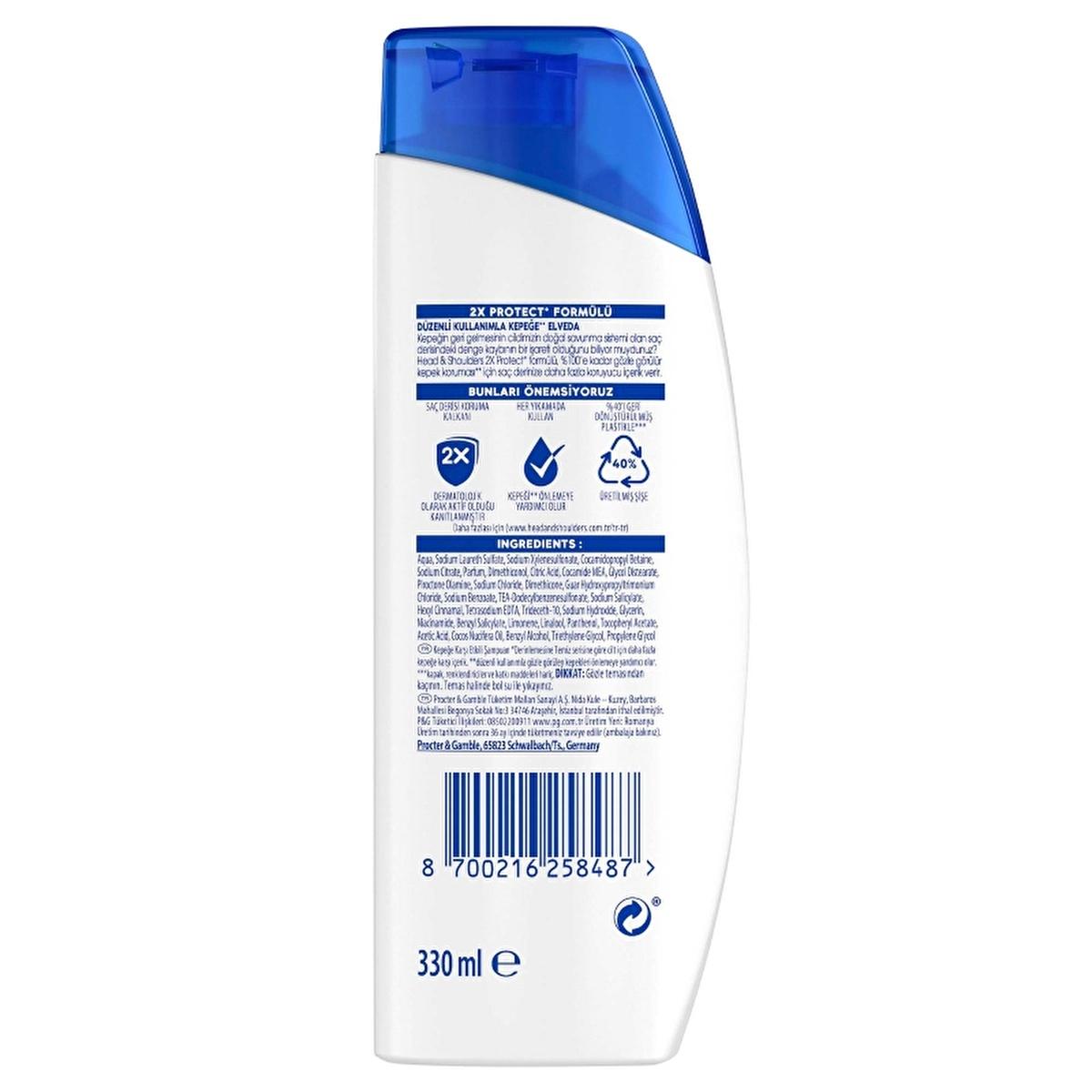 Head & Shoulders Anti-Dandruff Shampoo with Coconut Oil - Moisturizing, Dermatologically Tested - 11.16 fl oz