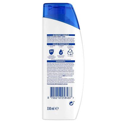Champú anticaspa Head & Shoulders con aceite de coco - Hidratante, dermatológicamente probado - 330 ml