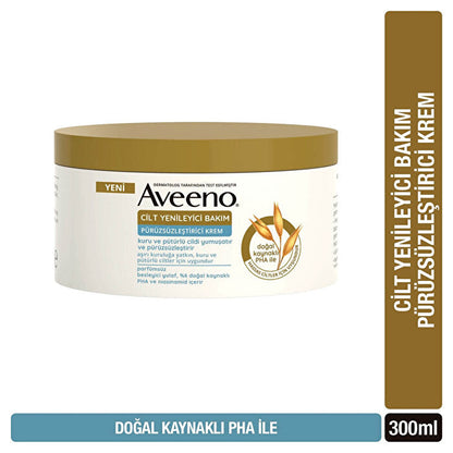 Crème Régénération Peau Avancée Aveeno 300ml - Formule Hydratante