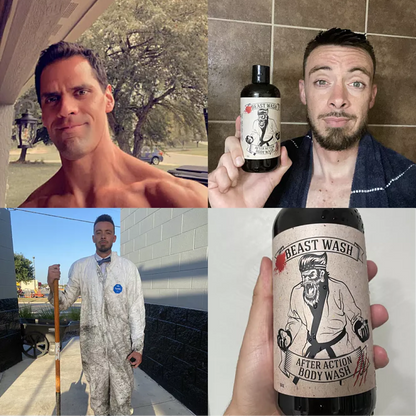 Gel douche après effort