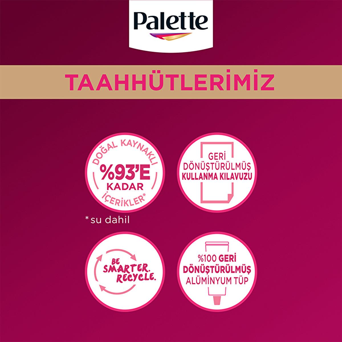 Tinte para el cabello Palette Deluxe: color intenso duradero y nutrición para un cabello vibrante