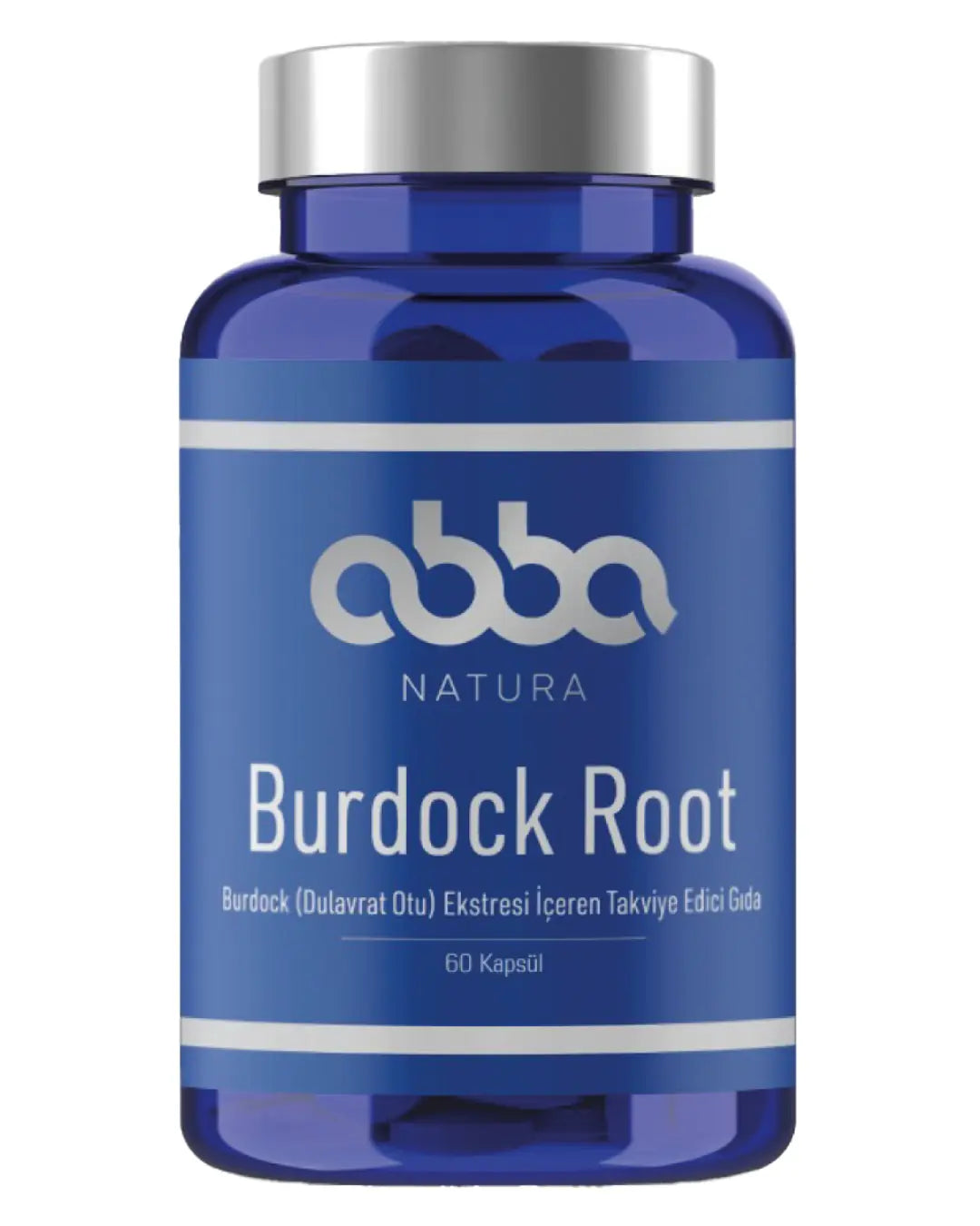 Abba Natura Burdock Root Dietary Supplement 60 Capsules