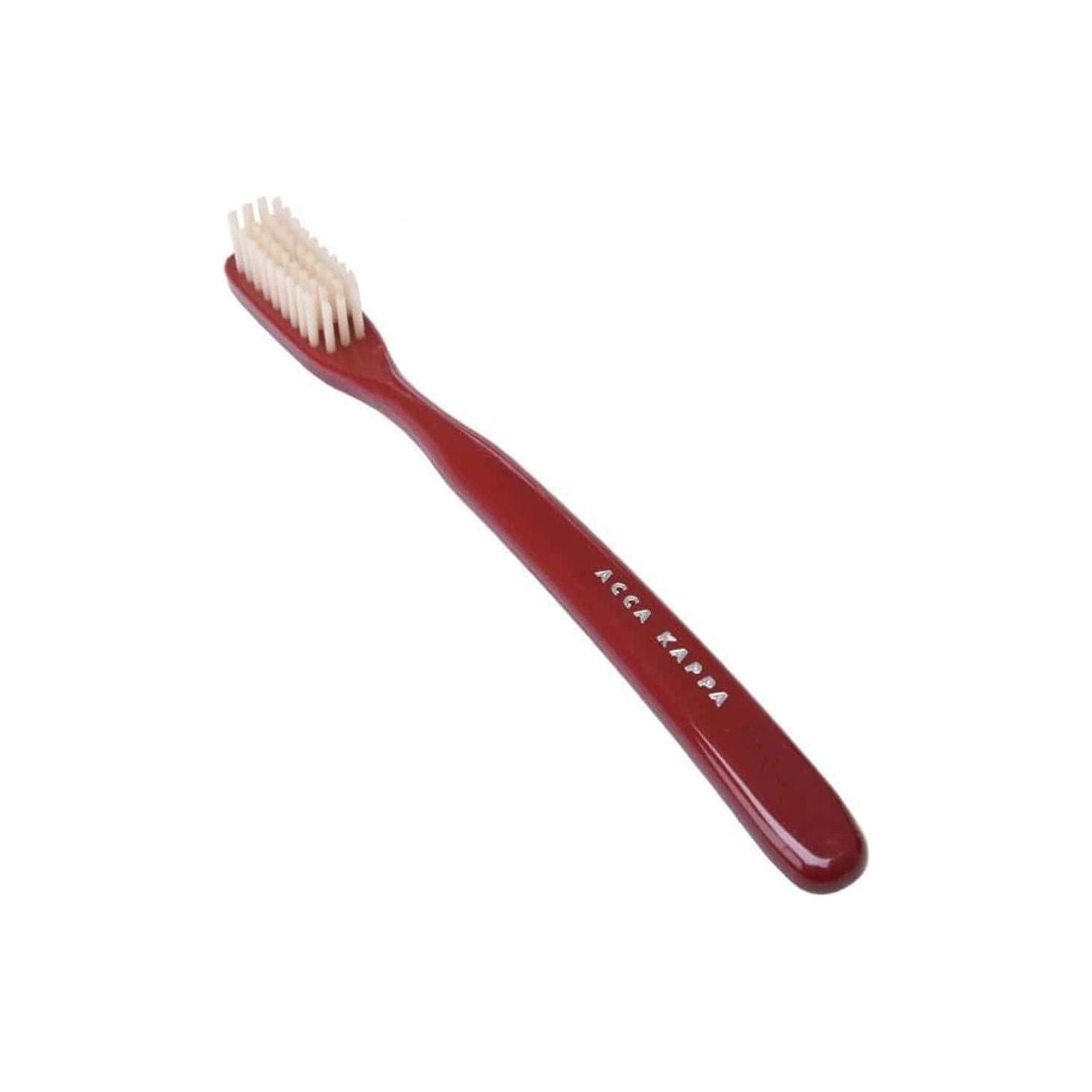 Acca Kappa Vintage Red Toothbrush Soft Nylon Toothbrush Pasteur Pharmacy