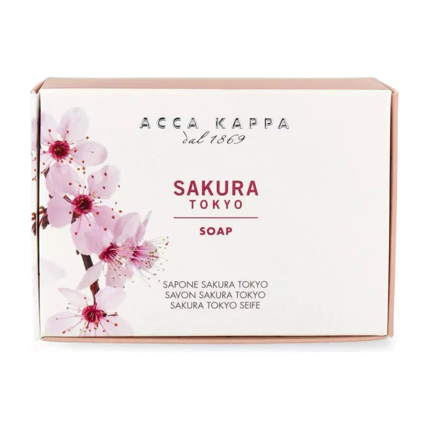 Acca Kappa Sakura Tokyo Soap 150 g / 5.3 oz. Bar Soap Pasteur Pharmacy