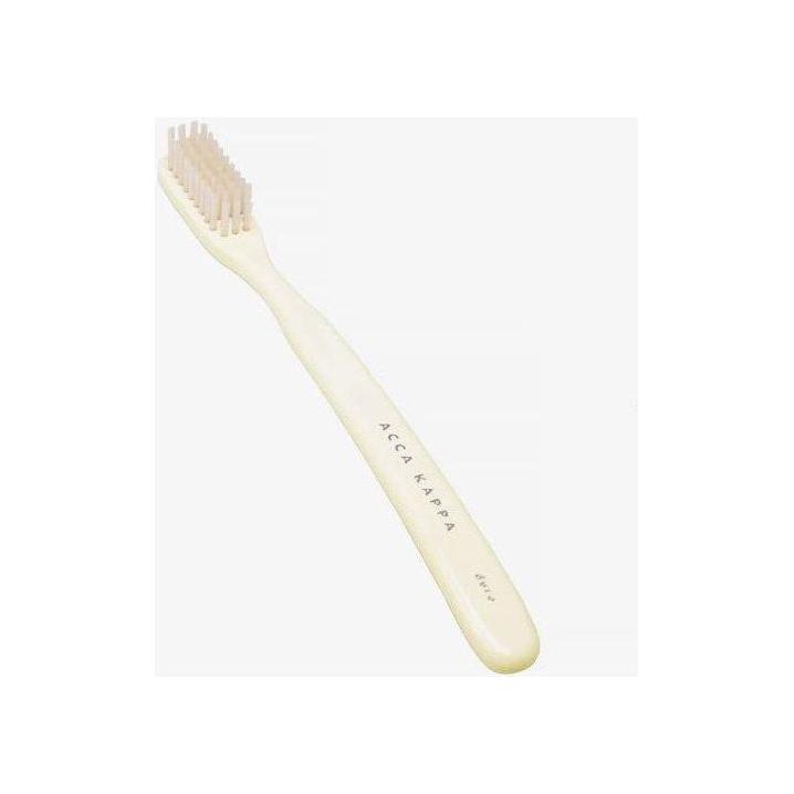 Acca Kappa Vintage White Toothbrush Medium Nylon Toothbrush Pasteur Pharmacy