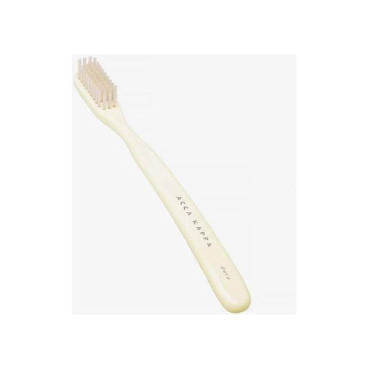 Acca Kappa Vintage White Toothbrush Medium Nylon Toothbrush Pasteur Pharmacy