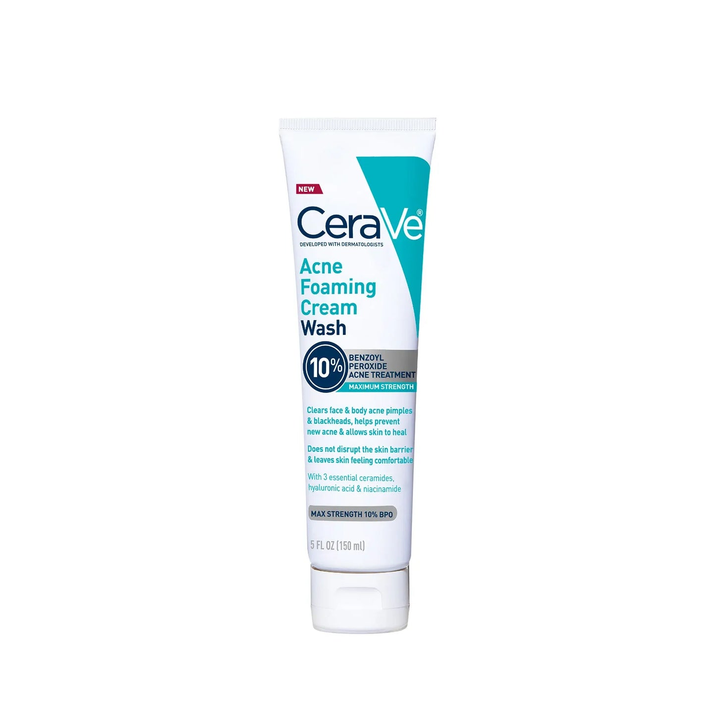 CeraVe Acne Foaming Wash Cream, 5 oz Skin Care Pasteur Pharmacy