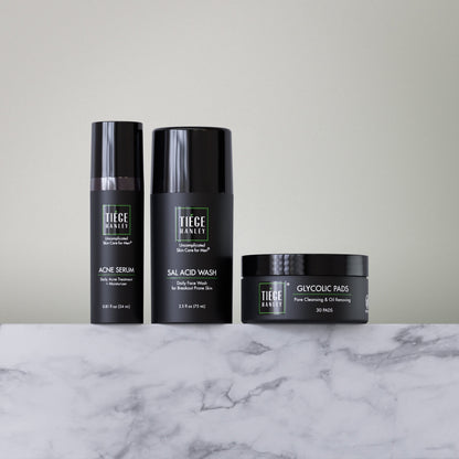 The TiegeClear® ACNE Essentials Routine for Men System Tiege Hanley