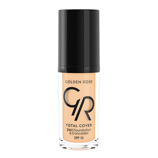 Golden Rose Total Cover 2-in-1 Foundation & Concealer 22 - High Coverage