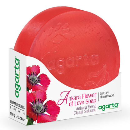Jabón Natural Nutritivo Flor de Amor Agarta Ankara 150g