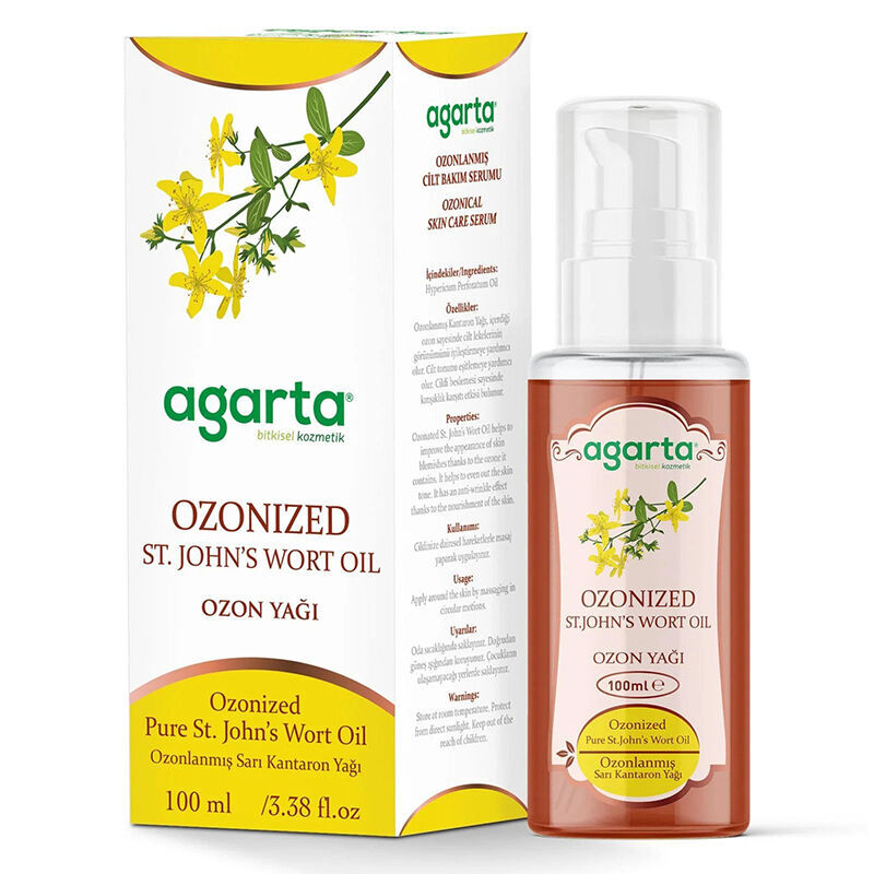 Huile de millepertuis ozonée Agarta pour le teint 100 ml