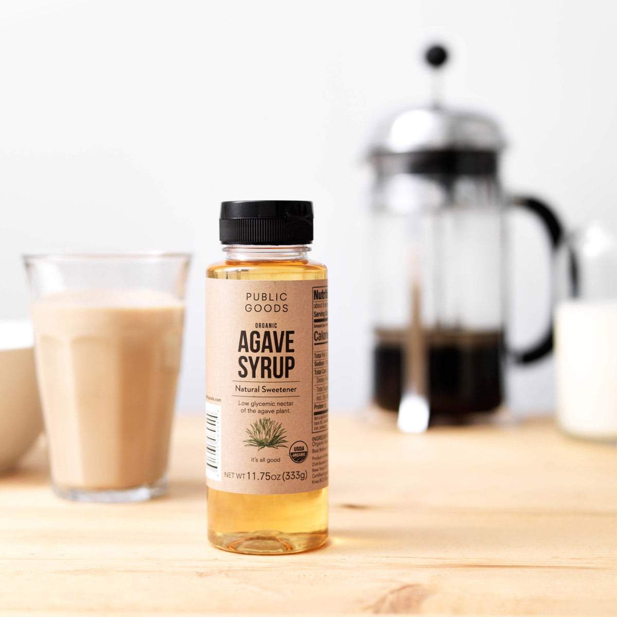 Organic Agave Syrup Grocery Public Goods