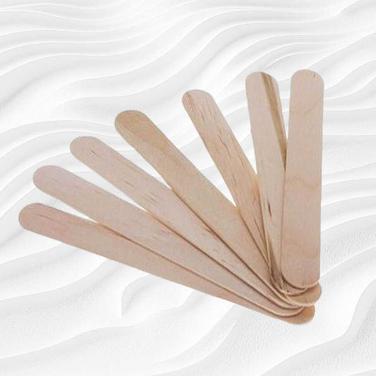Fulin Wax Spatula Set for Smooth Application 100 Count