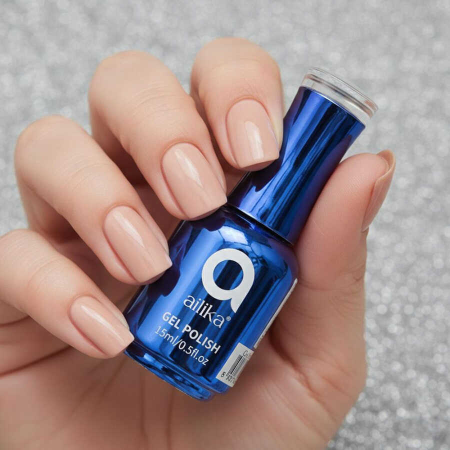 Ailika 004 Gel Nail Polish Deep Sapphire Blue 15 ml