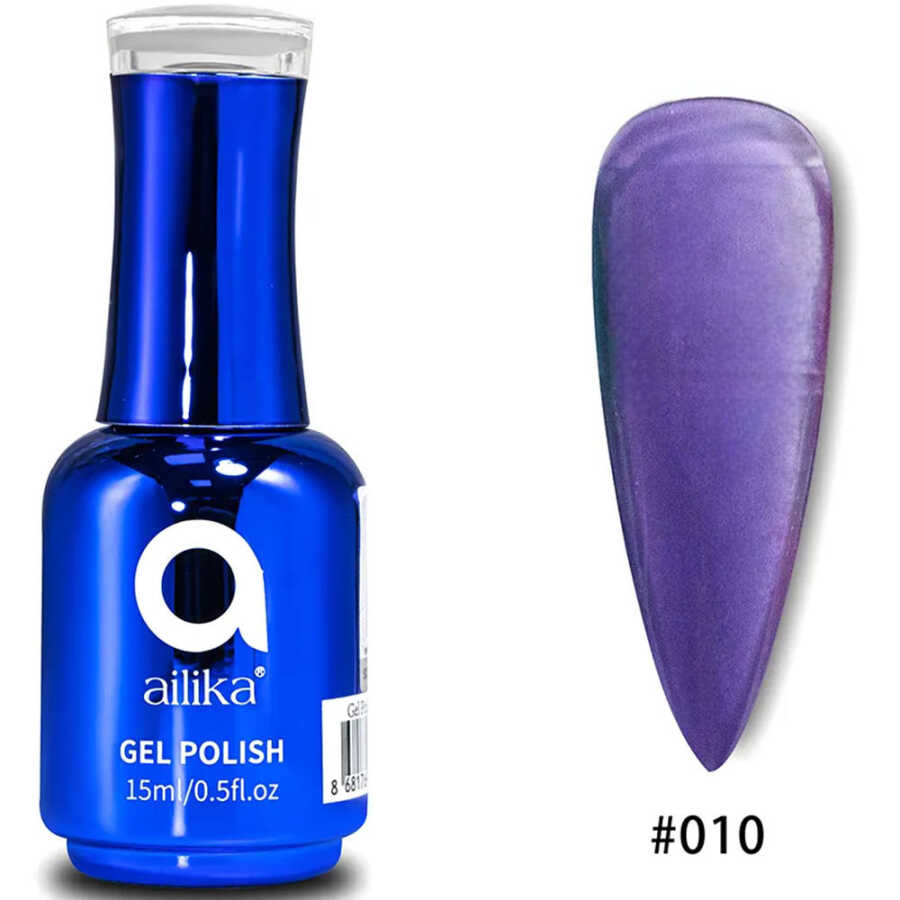 Ailika 010 Vitrage Gel Polish Glass Effect 15 ml