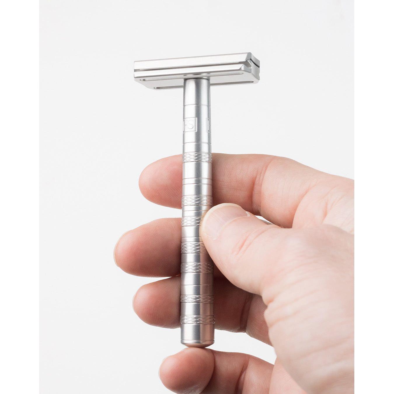 Henson Shaving [AL13-V2] Medium Safety Razor Safety Razor Pasteur Pharmacy
