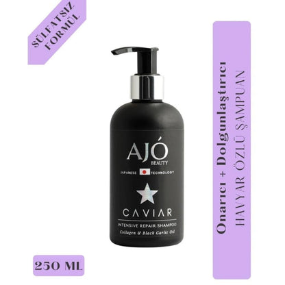 Champú Revitalizante Intensivo con Extracto de Caviar Ajo Beauty 250ml
