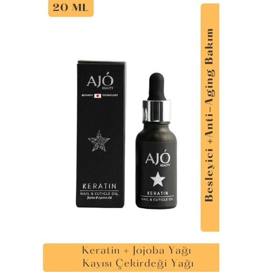 Ajo Beauty Keratin Nail Care Oil for Stronger Nails 20ml