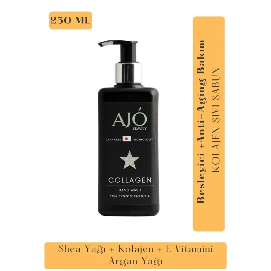 Savon liquide au collagène Ajo Beauty pour des mains douces 250 ml