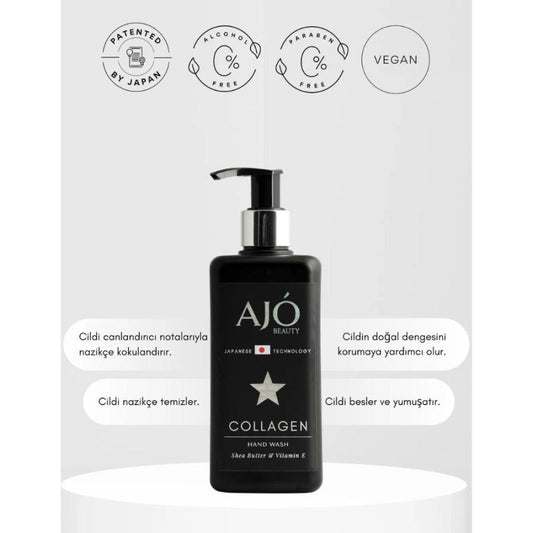 Ajo Beauty Collagen Liquid Soap for Soft Hands 250ml